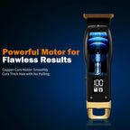 Beard Trimmer For Men - Rechargeable Men'S Hair Clippers & Razor, Cordless Hair Trimmer & Shaver For Face, Neck, Groin & Manscaping, Ideal Gift For Men, Black