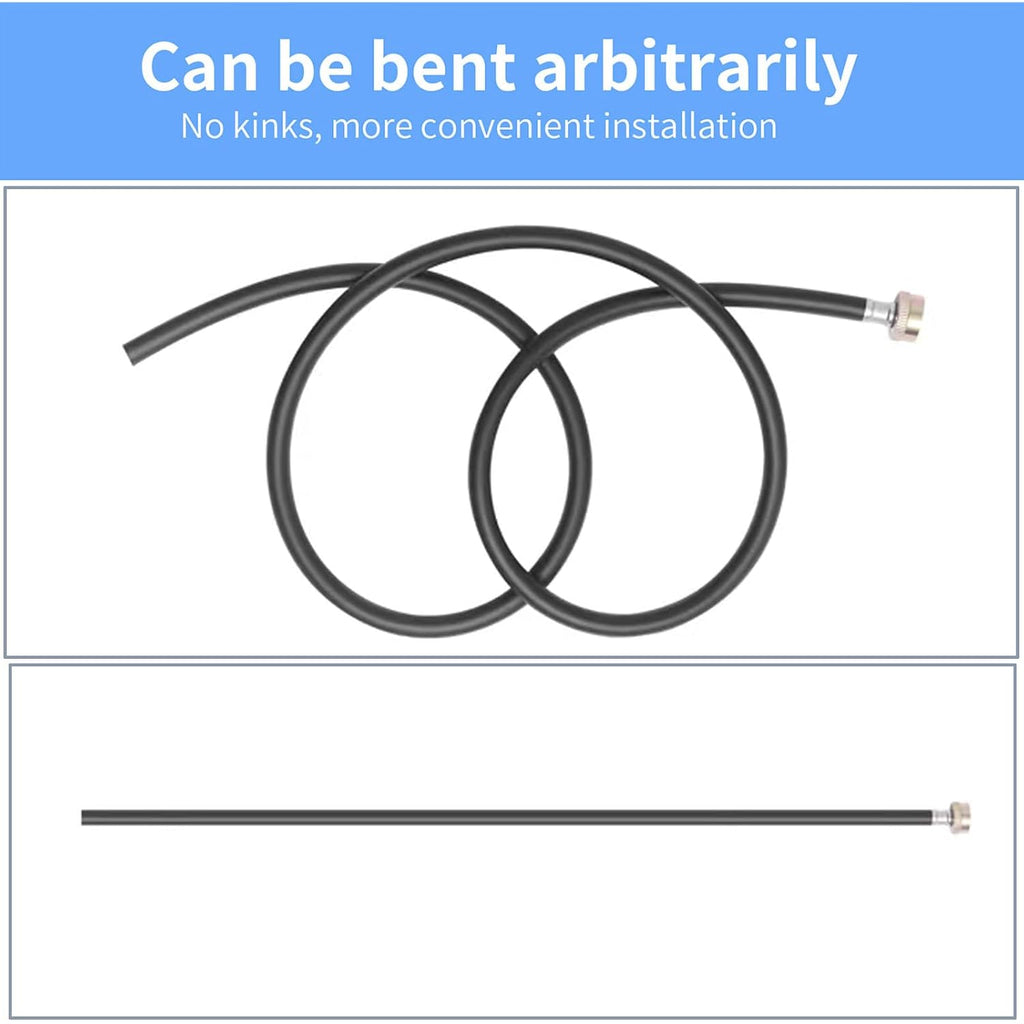 Dehumidifier Hose, ¾ Inch Fht Connection, No Kink, 5 Feet, Black