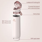 Stanley Flowstate Spring Bottle | Leakproof Water Bottle With Carry Strap & Flip-Top Locking Lid | Insulated Stainless Steel | Fits Most Cup Holders | Bpa-Free | 20 Oz | Rose Quartz