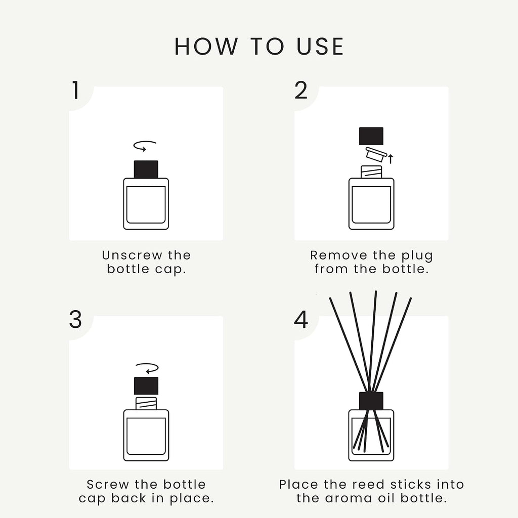 The Magic Scent Mahogany & Teakwood Reed Diffuser For Home - Luxury Scent Diffuser With Premium Fiber Reeds For Lasting Gentle Dispersal - Natural, Toxin-Free Aroma Inspired By Ambercrombie & Fitch