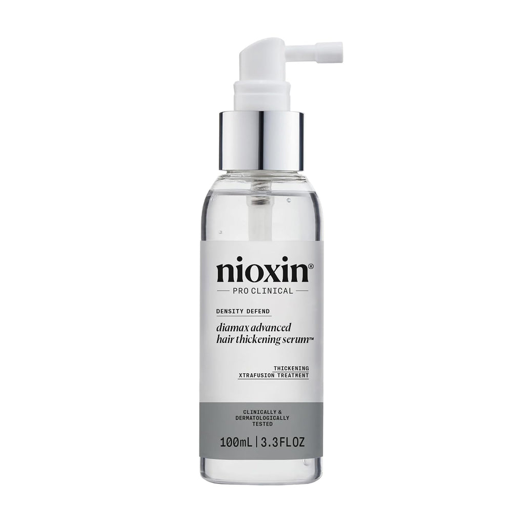 Nioxin Hair Thickening Serum | Night Density Rescue Serum | Density Defend Diamax Advanced | For Thicker, Fuller-Looking Hair | Against Breakage
