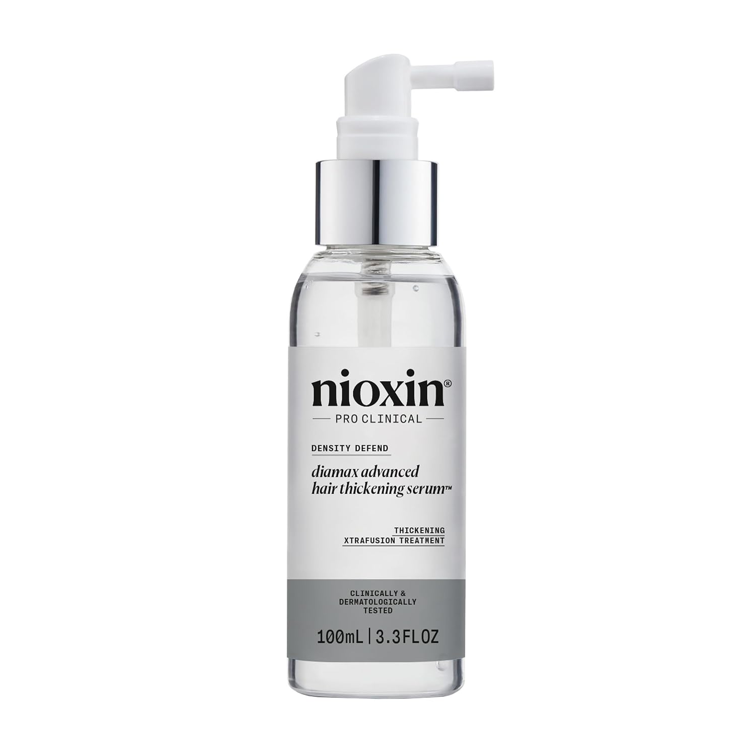 Nioxin Hair Thickening Serum | Night Density Rescue Serum | Density Defend Diamax Advanced | For Thicker, Fuller-Looking Hair | Against Breakage