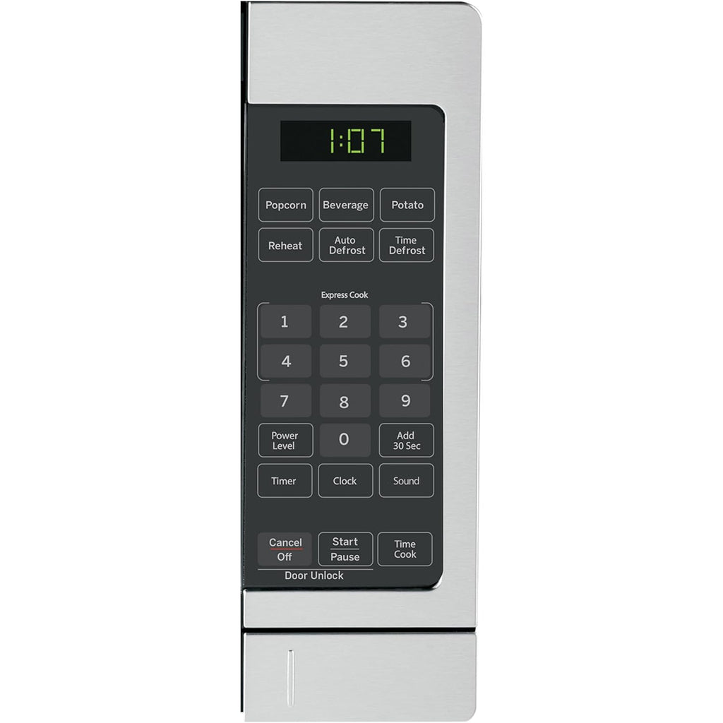 Ge Countertop Microwave, 700 Watt 0.7 Cu. Ft., Stainless Steel, Gcst07N1Wss | 4 Convenience Cook Settings, One-Touch Controls, Child Lock Technology, Glass Turntable, For Kitchen, Dorm, Office, Apartment