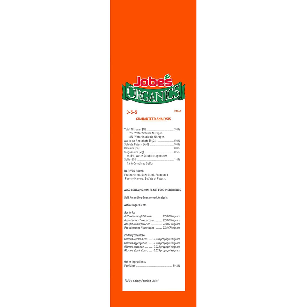 Jobe’S Organics Granular Garden Fertilizer, Easy Plant Care Fertilizer For Fruit And Citrus Plants And Trees, 4 Lbs Bag