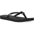 Sanuk Yoga Spree 4 | Yoga Mat Footbed | Flip Flops For Women | Yoga Sandals For Women | Women'S Beach Sandals