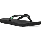 Sanuk Yoga Spree 4 | Yoga Mat Footbed | Flip Flops For Women | Yoga Sandals For Women | Women'S Beach Sandals