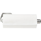 Kamenstein Perfect Tear Paper Towel Holder Wall Mount Or Under Cabinet - Die Cast Aluminum, Patented Ratchet System, Fits Jumbo And Select-A-Size Rolls, Mounts In Kitchen, Bathroom, Garage