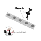 4-in-1 Black Nail Stand & Holder - Magnetic Tips, Beginner Acrylic Nail Art Kit, Salon Equipment & Decor