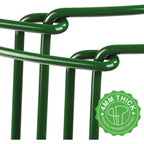 Leobro Plant Support Plant Stakes, 6Pcs Peony Cages And Supports, Metal Garden Stakes Plant Supports, Plant Support Stakes, For Peony, Tomato, Hydrangea, Indoor Outdoor Plants, 10" W X 15.8" H