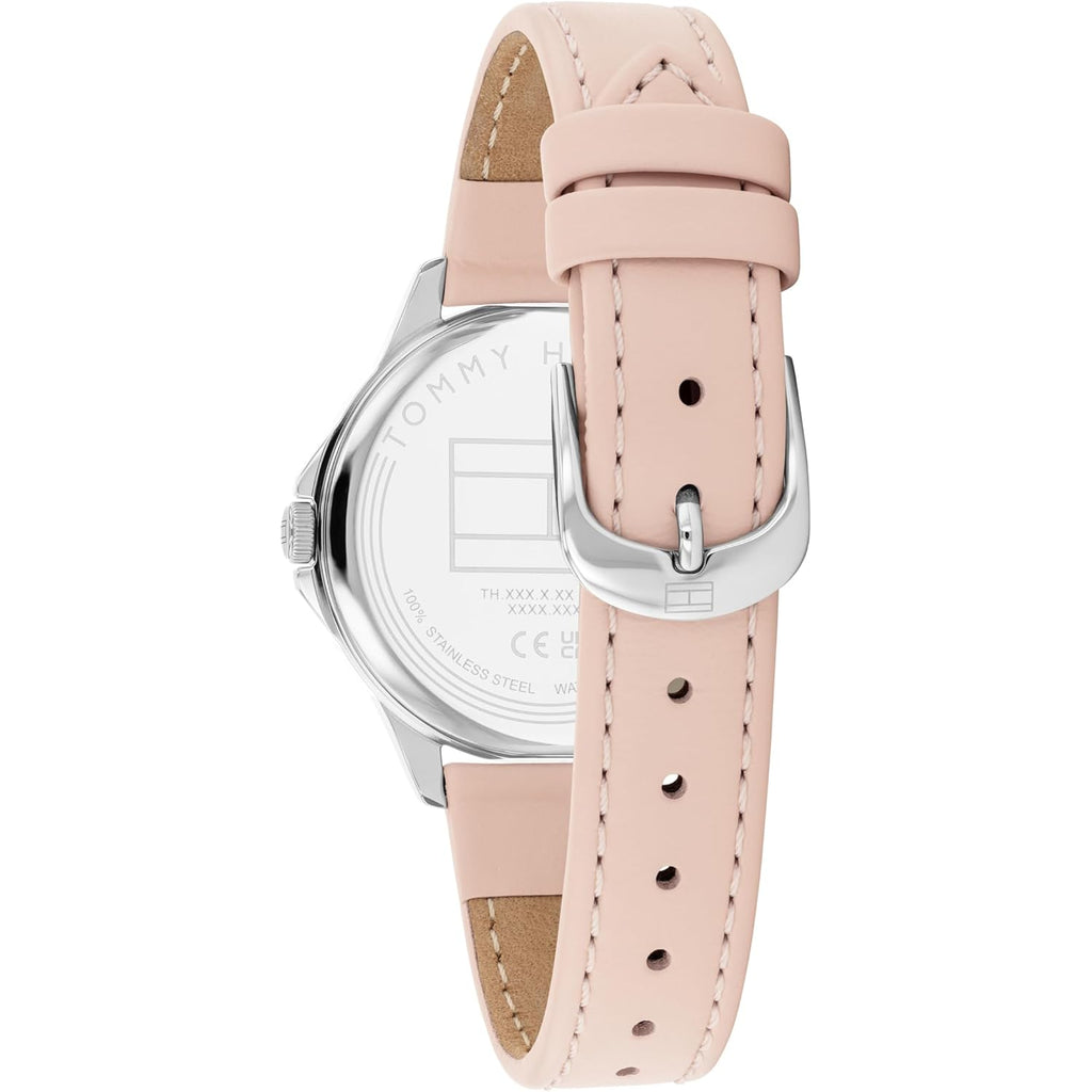 Tommy Hilfiger Women's 3-Hand Quartz Watch - Round Case - Crystal Accents - Sporty Classic Style - Gift for Her 34mm