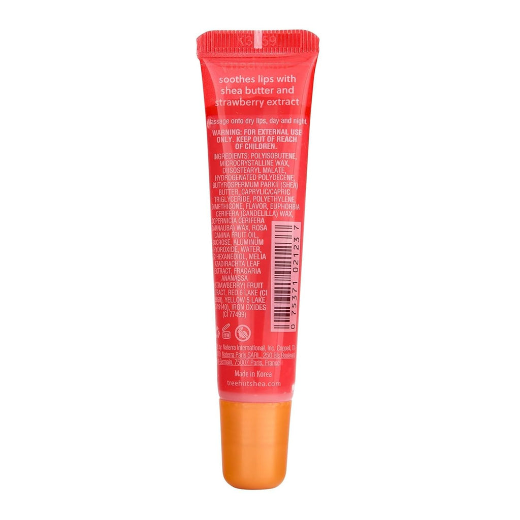 Tree Hut Strawberry Sugarlips Lip Butter, Hydrating Lip Care For Soft, Smooth & Nourished Lips, 0.52 Fl Oz