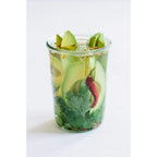 WECK Canning Jars 742 Mold Jars made of Transparent Glass - Eco-Friendly Canning Jar - Storage for Food, Yogurt with Air Tight Seal and Lid - 1/2 Liter Tall Jar Set - (2 Jars)