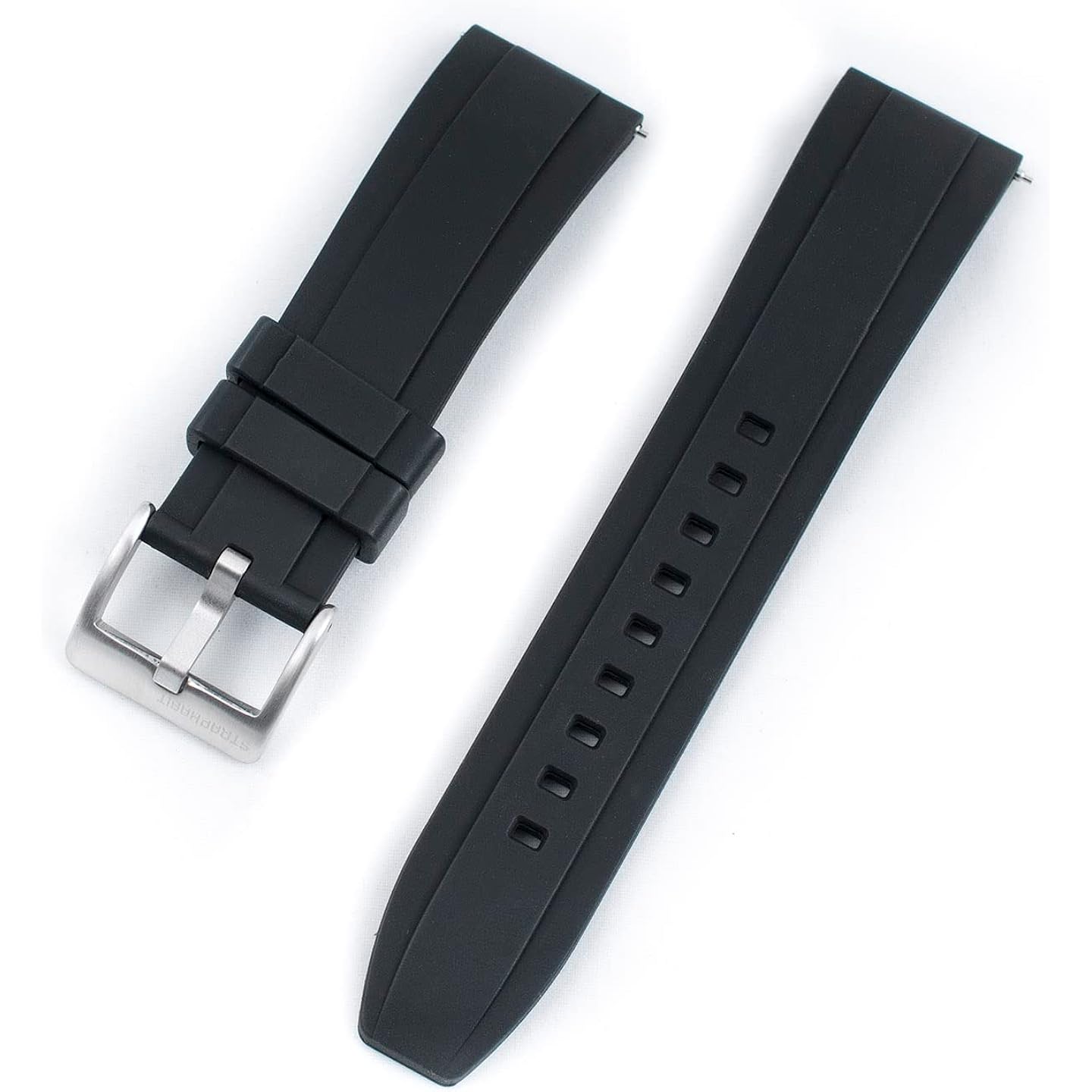 Quick Release Rubber Watch Strap Band Fkm 20Mm 22Mm 24Mm
