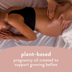The Honest Company Mama Hydrating And Soothing Glow On Body Belly Oil, Plant Based Hypoallergenic, Fragrance-Free, 4.2 Fl Oz
