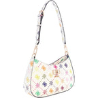 Guess Emelie Logo Top Zip Shoulder Bag