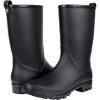 Asgard Women'S Mid Calf Rain Boots Waterproof Garden Shoes Slip On Rubber Boots