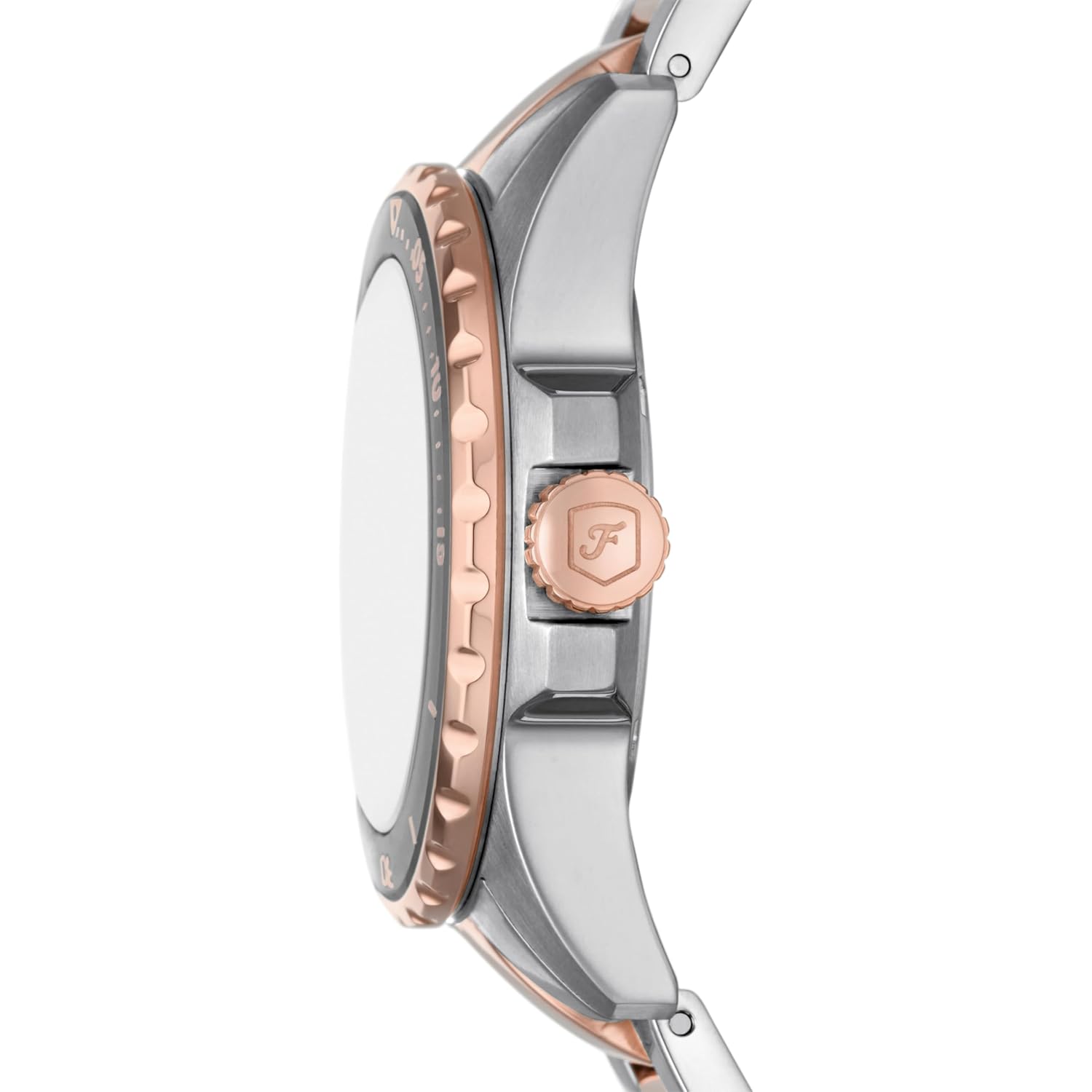 Fossil Women'S Blue Dive Quartz Stainless Steel Three-Hand Watch