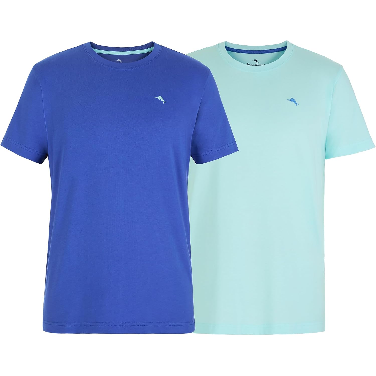 Tommy Bahama - Men'S Essential 2 Pack T Shirts, Short Sleeve Crew Neck Stretch Jersey Top For Sleep Or Lounge