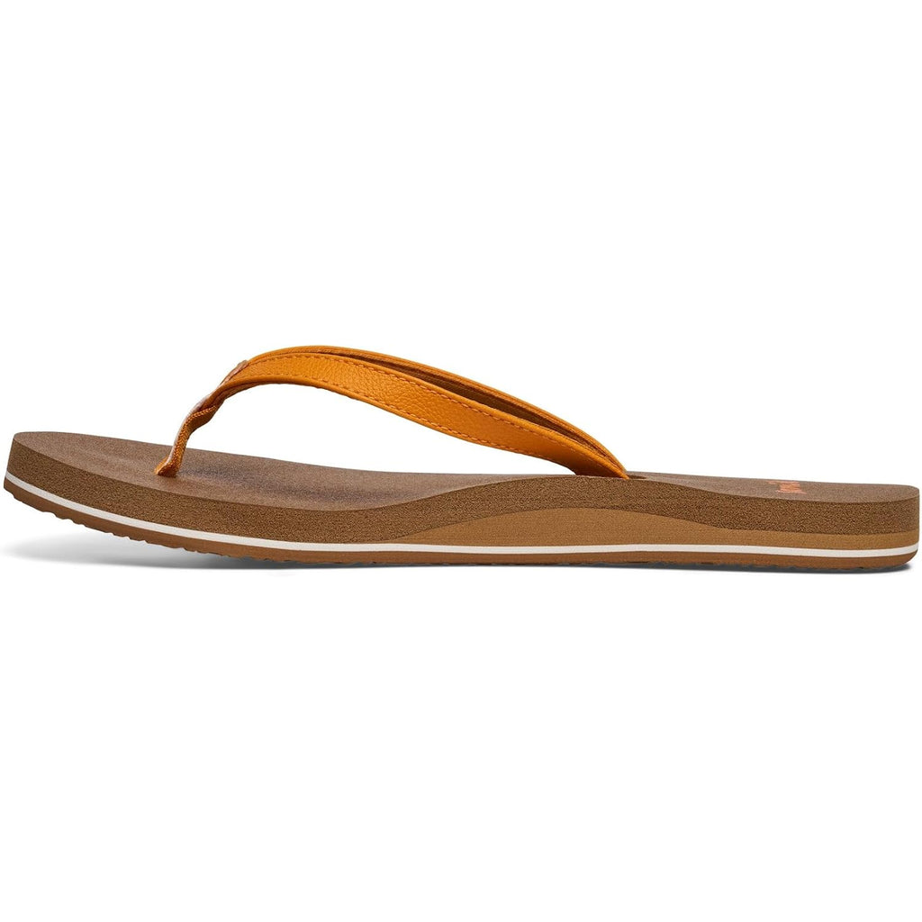 Sanuk Yoga Joy Womens Flip Flops | Yoga Mat Footbed | Sandals For Women | Womens Yoga Sandals | Women'S Beach Sandals