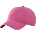 TSSGBL Classic Plain Baseball Cap, Small/M-L/XL-3XL Big Head Fit, Unisex Adjustable Cotton Structured Golf Dad Hat Pink-washed