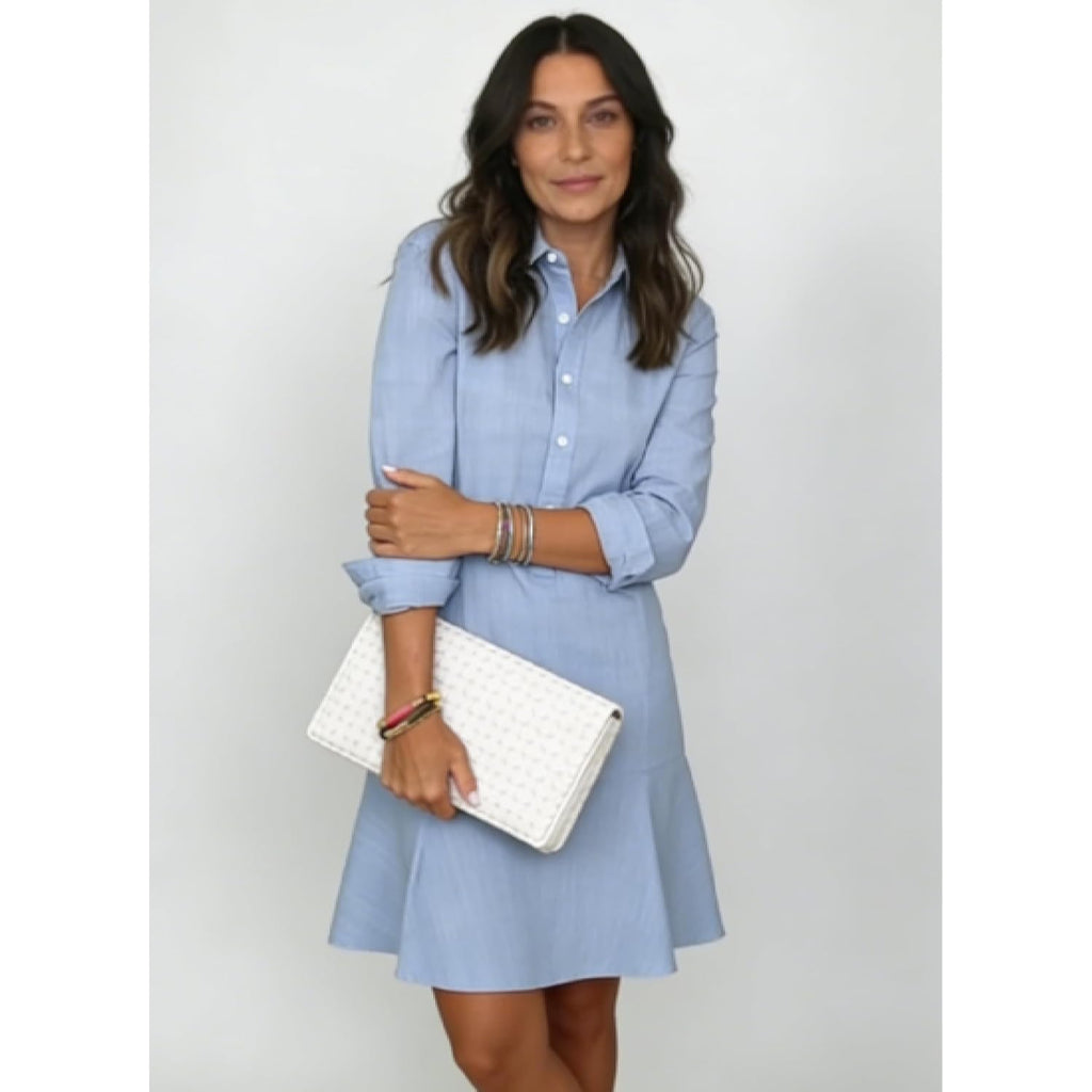 Womens White Cotton Linen Dresses Casual Button Down Shirt Dress 2026 Summer Midi Dress Beach Vacation Clothes