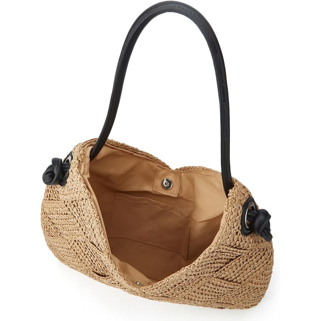 Woven Hobo Bag For Women Straw Beach Tote Handbag Stylish Shoulder Bag Large Capacity Purse For Travel Vacation