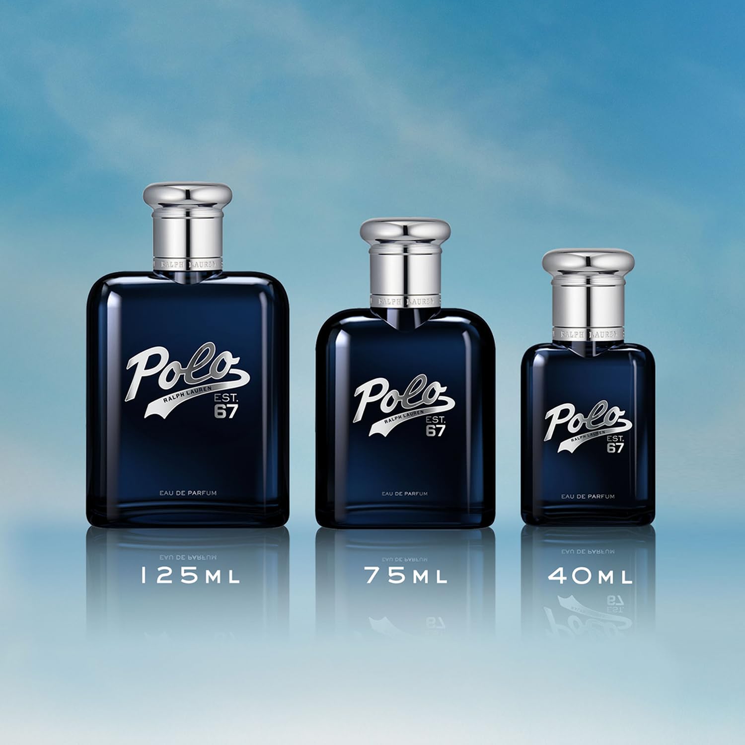 RALPH LAUREN FRAGRANCES Polo 67 - Eau de Parfum - Woody Scent - With Green Mandarin, Pineapple, & Benzoin - Cologne for Men - 4.2 Fl Oz