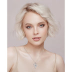 Jewelry for Women Wife Infinity Heart Birthstone I Love You Necklace S925 Anniversary Women Necklaces for Her Wife Birthday Gift Ideas, Birthday Present for Girlfriend Mom Daughter Sterling Silver