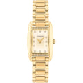 Coach Women'S Reese 2H Quartz Watch, Petite Rectangle Case, Stainless Steel Link Bracelet With Crystal Accents, Timeless Minimalism For Every Day - Gift For Her