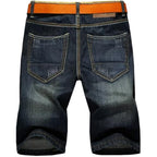Men'S Casual Denim Shorts (No Belt)