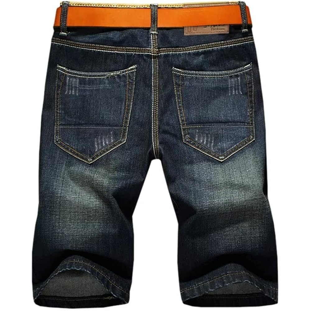 Men'S Casual Denim Shorts (No Belt)