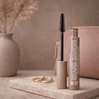 Sandstone Scandinavia Hypoallergenic Mascara For Sensitive Eyes (Black) | Smudge-Proof & Sweat-Resistant, Lengthening & Volumizing, Vegan, Fragrance-Free
