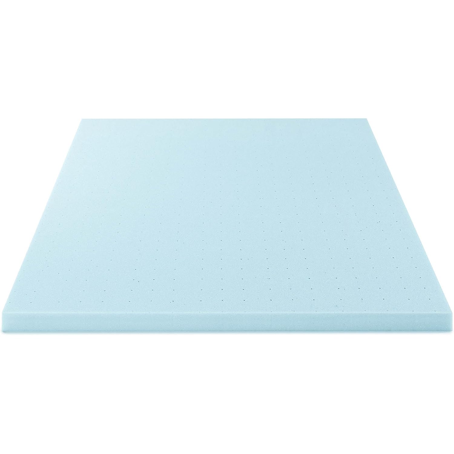 Best Price Mattress 3 Inch Ventilated Memory Foam Mattress Topper, Cooling Gel Infusion, Certipur-Us Certified, Dorm Essentials, Queen