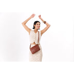 Portland Leather Goods Metro Crossbody Bag For Women – Handmade From The Finest Full-Grain Hides