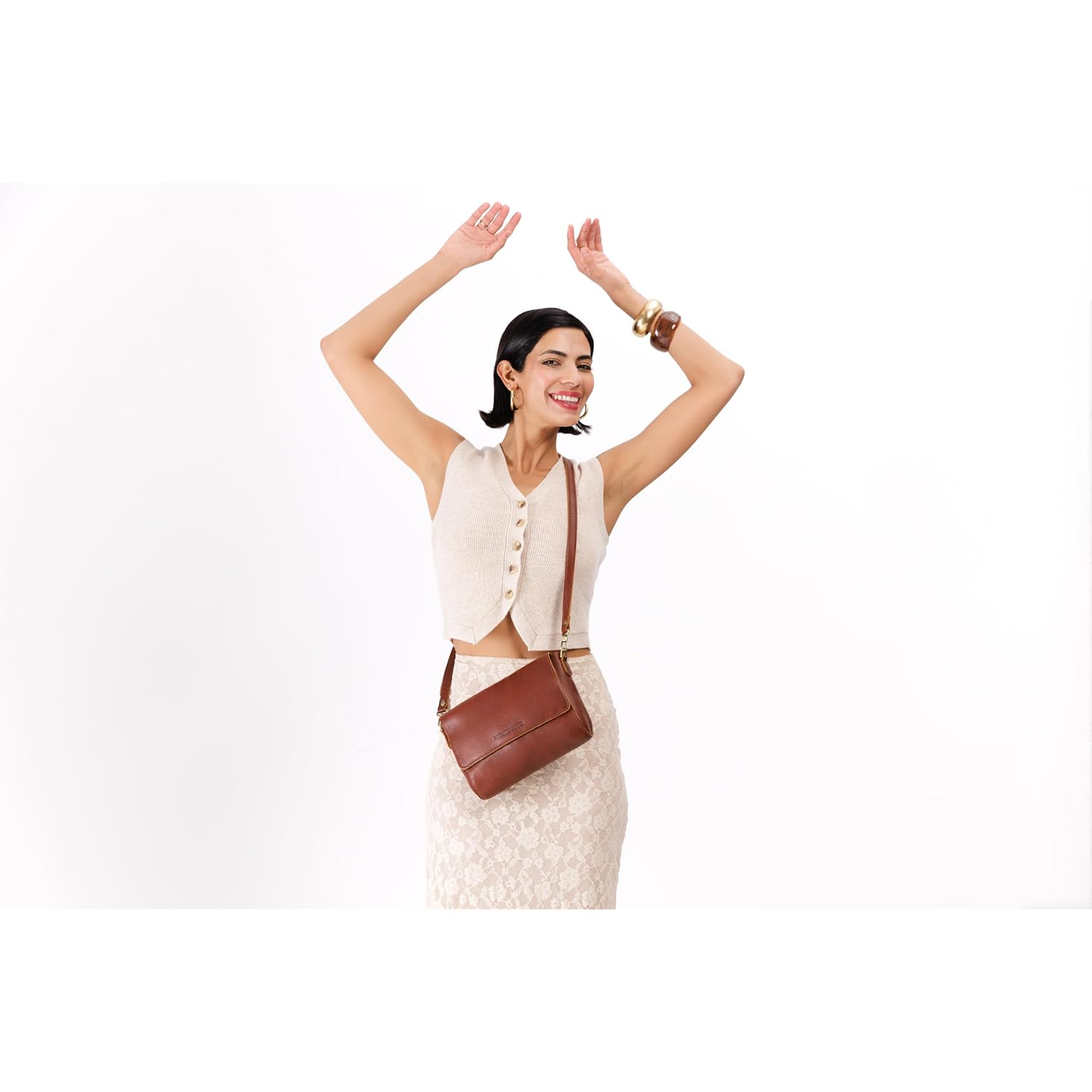 Portland Leather Goods Metro Crossbody Bag For Women – Handmade From The Finest Full-Grain Hides