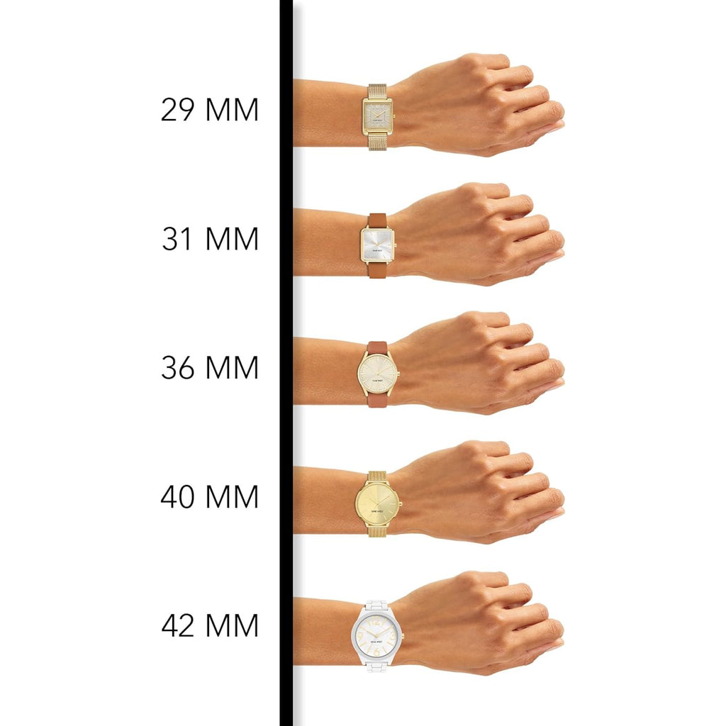 Nine West Women's Mesh Bracelet Watch