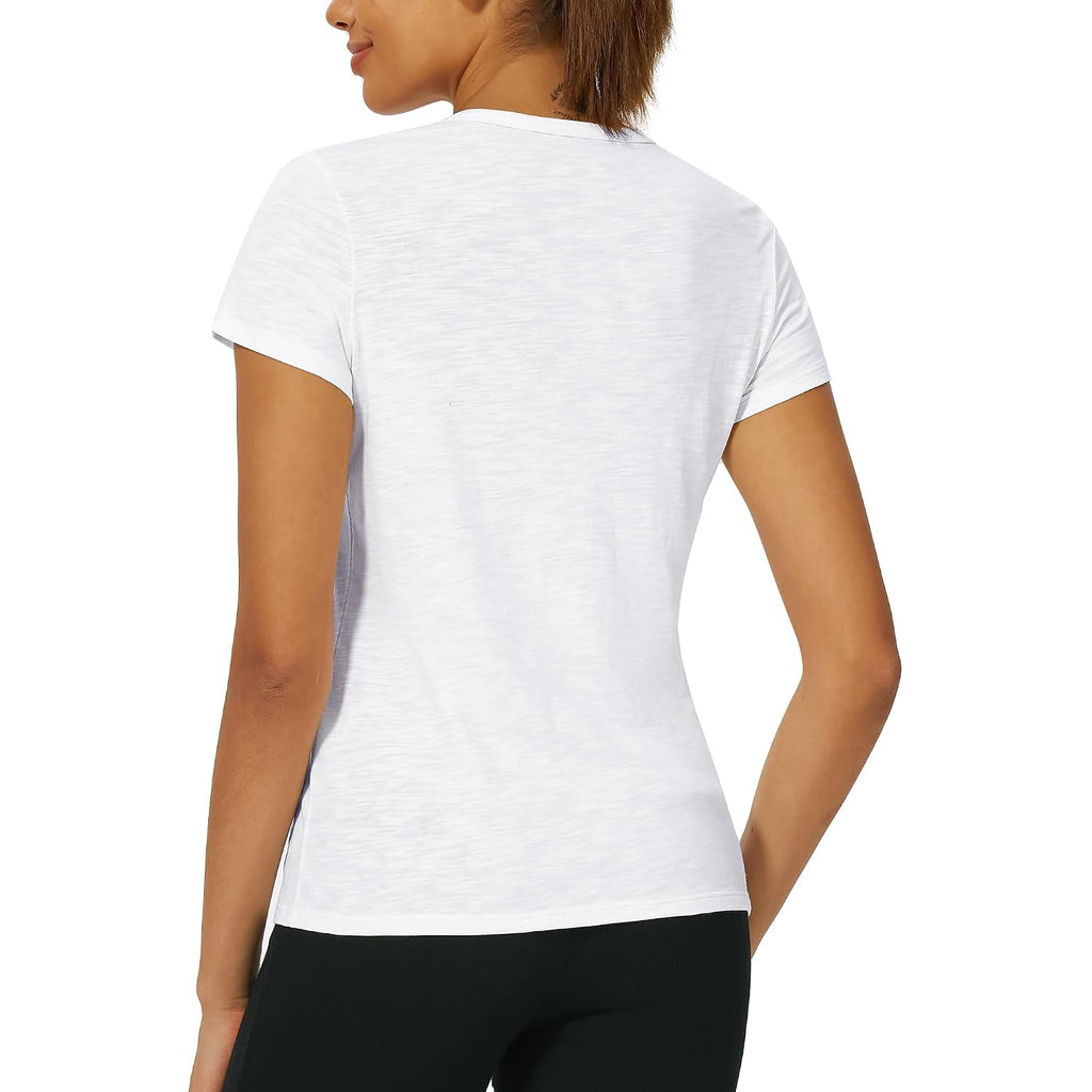 Stelle Womens Modal Soft Crewneck Short Sleeve T Shirts Summer Casual Basic Tops Tees