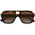 SOJOS Retro Thick Polarized Aviator Sunglasses for Women Men, Large Trendy Bold Square Pilot Shades SJ2385