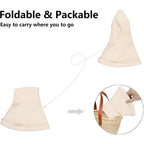 Women's Summer Sun Hat UV Sun Protection Wide Brim Beach Hats Packable Holiday Outdoor Bucket Hat