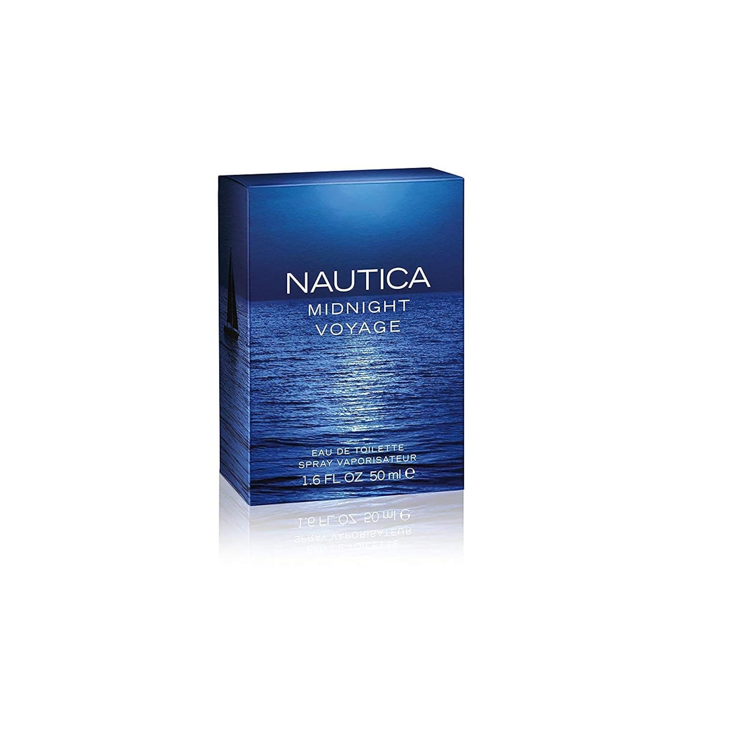 Nautica Midnight Voyage Eau de Toilette for Men, 1.6 Fl Oz