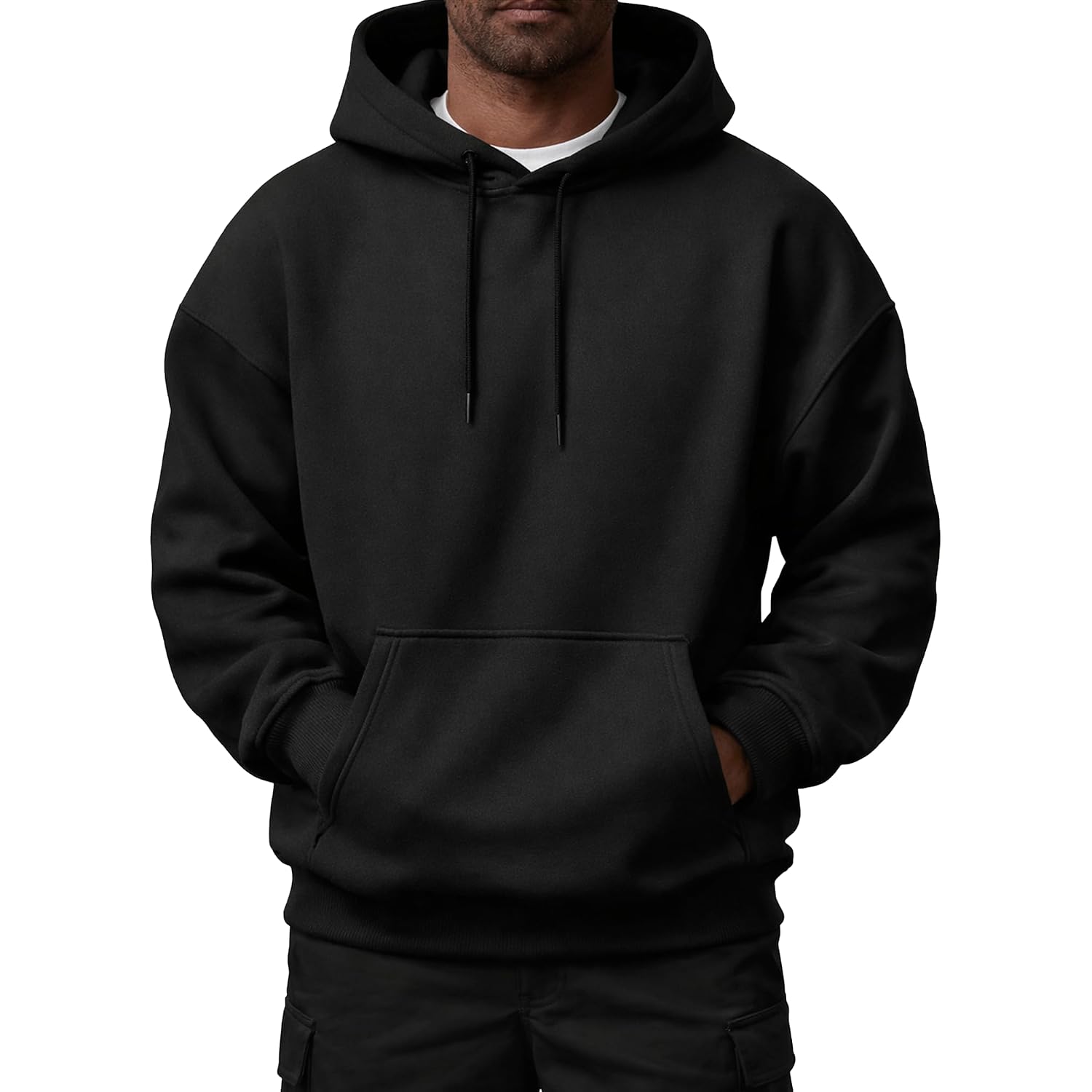 Men'S Fleece Hoodie - Ultra Soft And Comfortable Hoodie - Heavy Weight Pullover Hoodies With Kangaroo Pocket