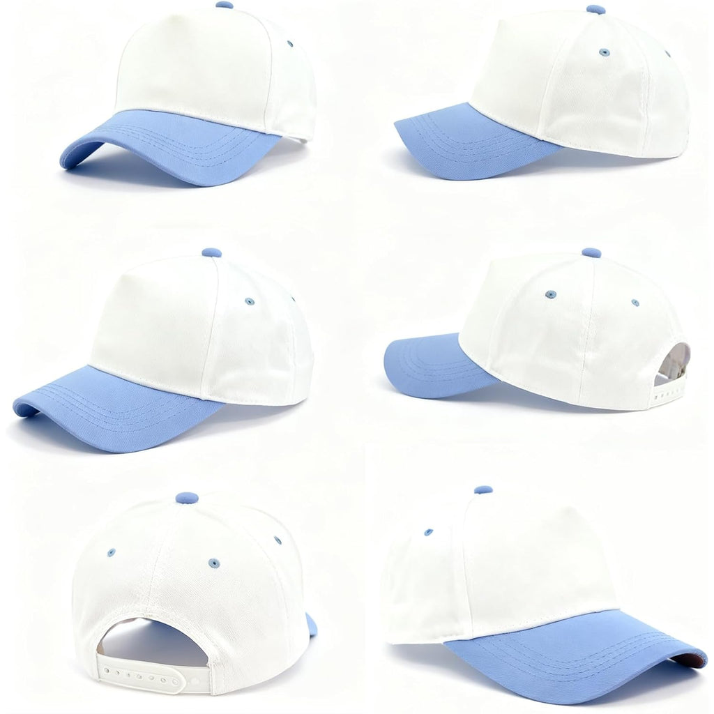 Hat Funny Embroidered Trucker Hat Adjustable Two Tone Snapback Canvas Baseball Cap for Womens Blue-i'm a Liability