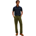 Tommy Hilfiger Men'S Short Sleeve Moisture Wicking Stretch Polo Shirt With Quick Dry + Uv Protection