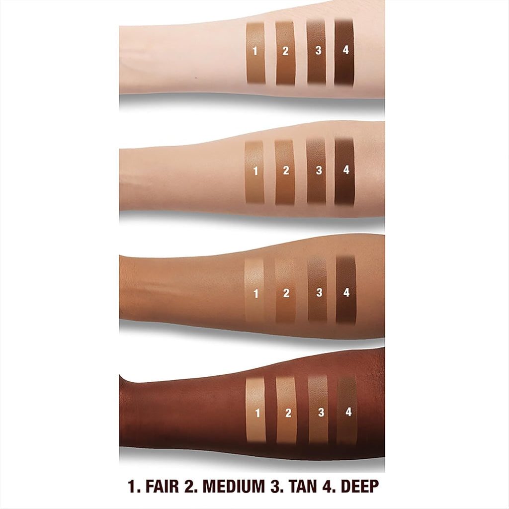 Charlotte Tilbury Beautiful Skin Face Makeup & Body Cream Bronzer - Hydrating Hyaluronic Acid & Pro Vitamin D3 to Blur for a Sun-Kissed Glow - Up to 16Hr Wear, Sweat & Humidity Proof