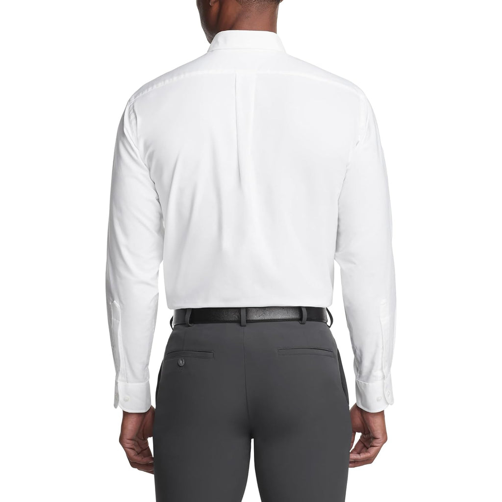 Van Heusen Men'S Regular Fit Oxford Solid Buttondown Collar Dress Shirt