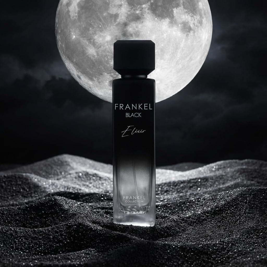 Frankel Black Elixir 200 Ml Masculine Summer Perfume | Bold & Confident Fragrance With Long-Lasting Projection