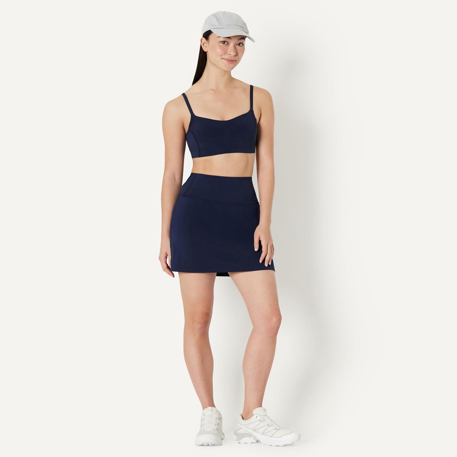 Amazon Essentials Women'S Adjustable Moisture-Wicking Sports Mesh Baseball Cap