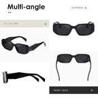 Kimorn Rectangle Sunglasses For Women Men Trendy Retro Trendy Sun Glasses 90’S Vintage Square Frame K1307