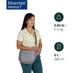 Osprey Daylite Crossbody Pouch - Small Handbag with Zipper and Bottle Pocket - Lightweight Shoulder Bag