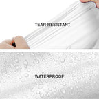 20-Pack Emergency Disposable Rain Ponchos For Adults – 100% Waterproof With Hood | Clear Lightweight Unisex Raincoats For Camping, Hiking & Travel